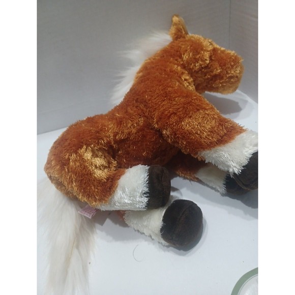 Ty Beanie Buddies Plush Horse Trotter Stuffed Animal 2001 Toy Brown 14” - Picture 11 of 15